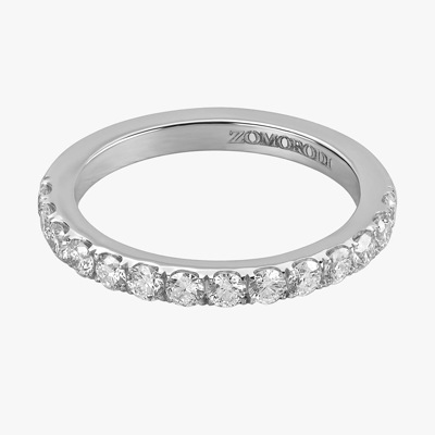 Sun Diamond Wedding Ring